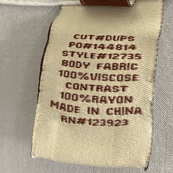 XCVI White Eyelet Lace Draped Long Vest Oversized Bohemian Cottagecore - Picture 9 of 9